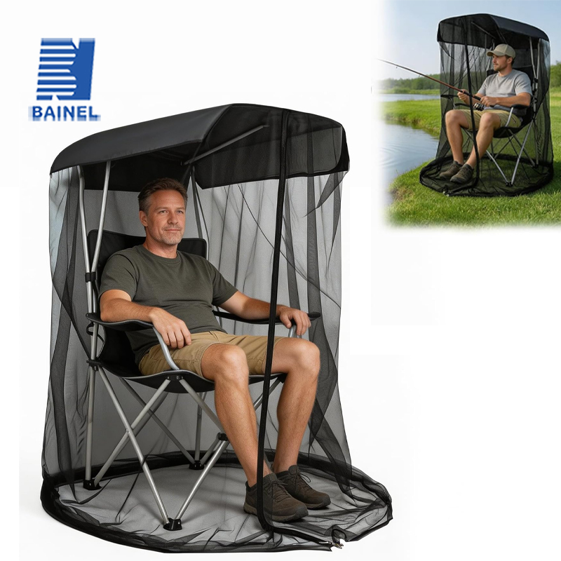 Outdoor Camping Bug Zapper - Mosquitera Individual para Silla de Camping,