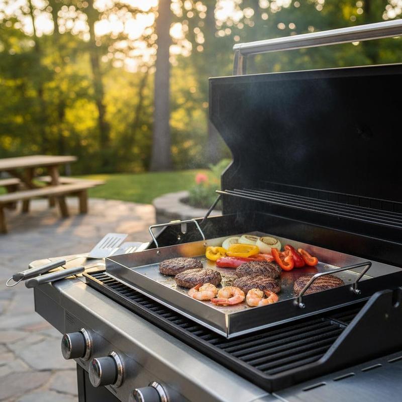 Camp Cooking Set - Plancha universal de superficie plana de