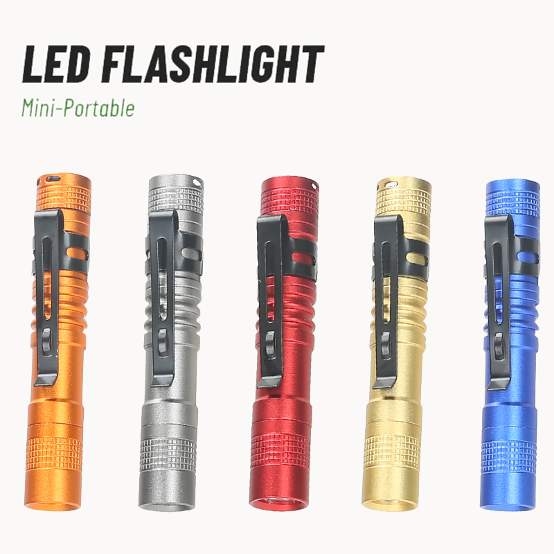 Outdoor Camping Light Portable - Mini linterna LED portátil con Clip