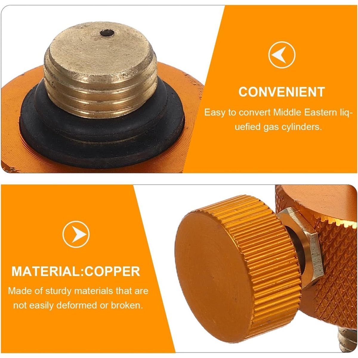 Outdoor Und Camping Messe - Adaptador de Gas para Camping con