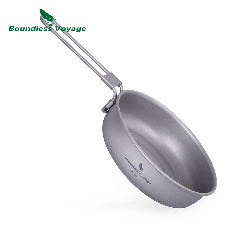 Camp Cooking Set - Sartén de titanio ultraligera Boundless Voyage