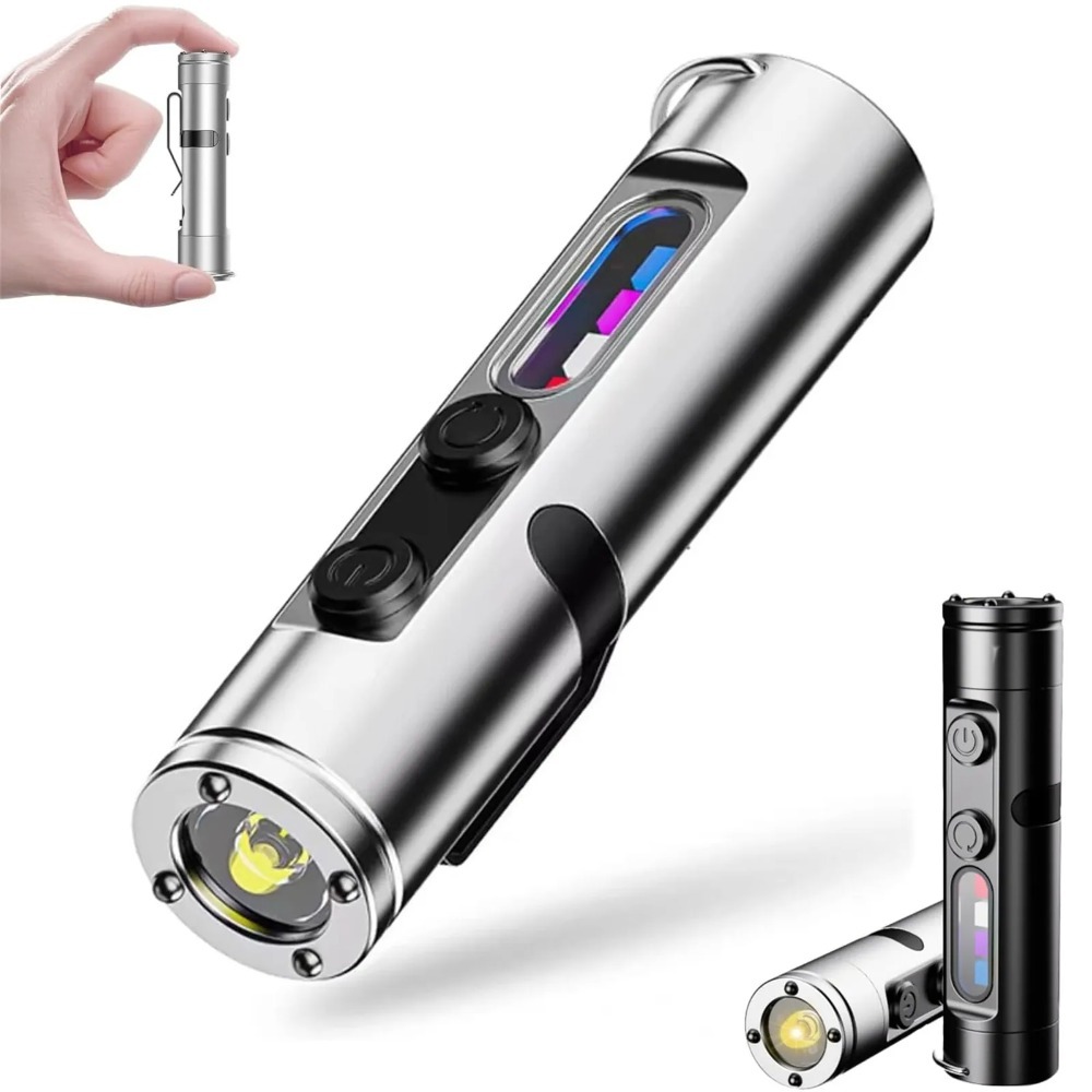 Outdoor Camping Light Portable - Linterna LED Mini Portátil EDC, Recargable