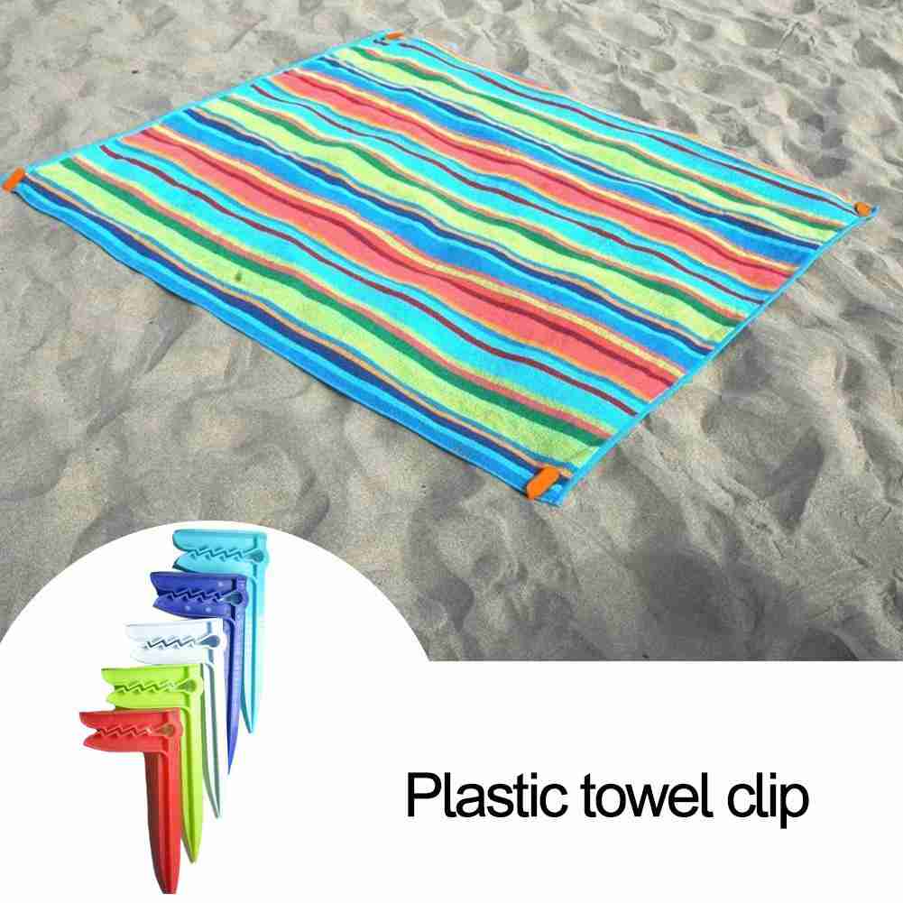 Camping Outdoor Clothing - 10 Uds. Clip para toalla de