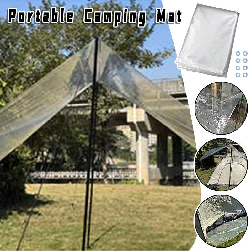 Outdoor Camping Rug Waterproof - Lona Impermeable Ultraligera para Camping, Senderismo