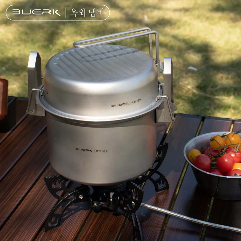 Camp Cooking Set - Olla multifuncional para cocinar al vapor