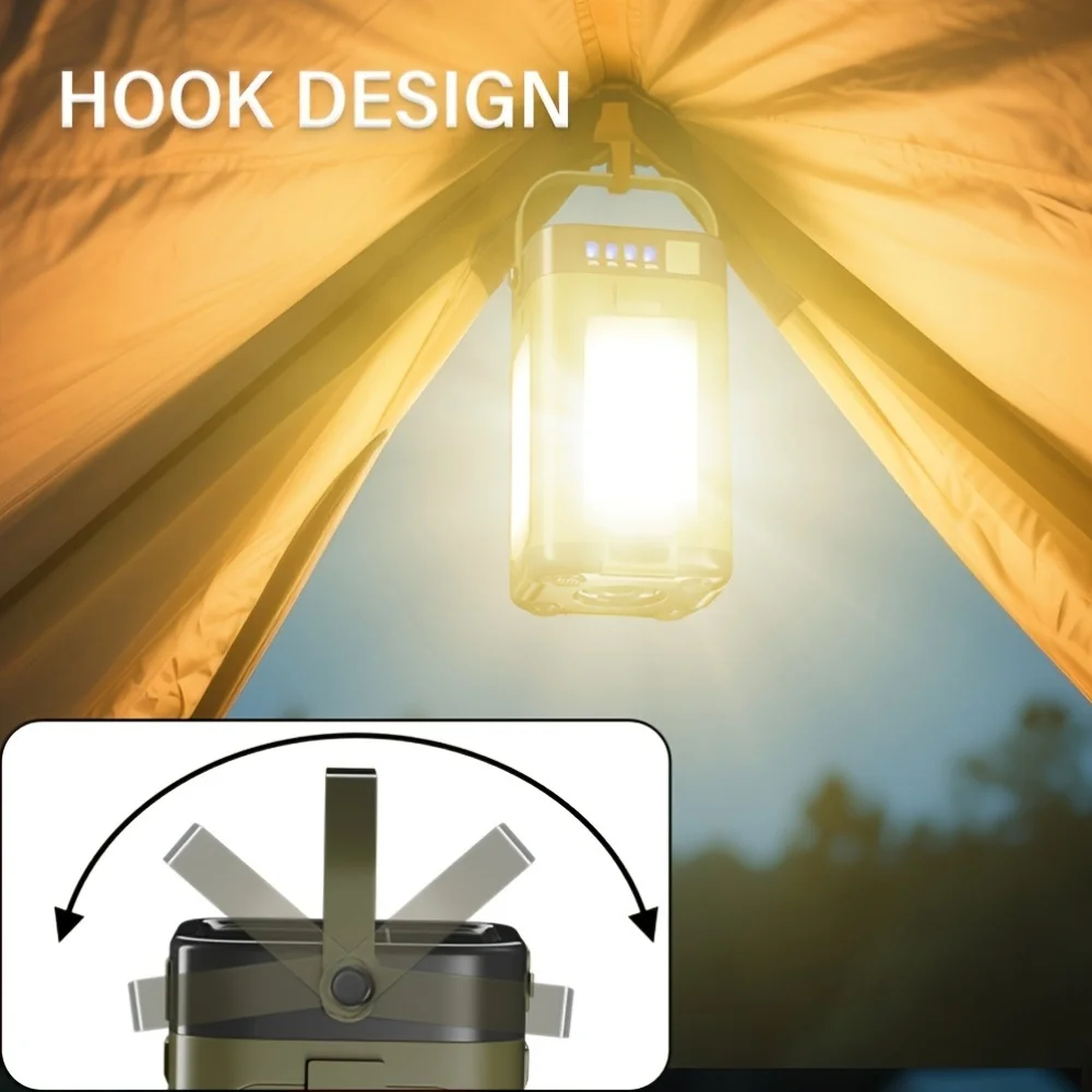 Lámpara Solar Portátil para Ca - Outdoor Camping Light Portable reseña y precio