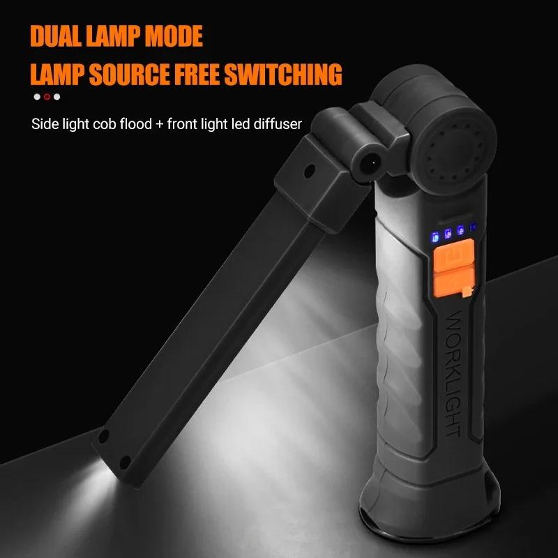Linterna LED COB portátil, luz - Outdoor Camping Light Portable reseña y precio