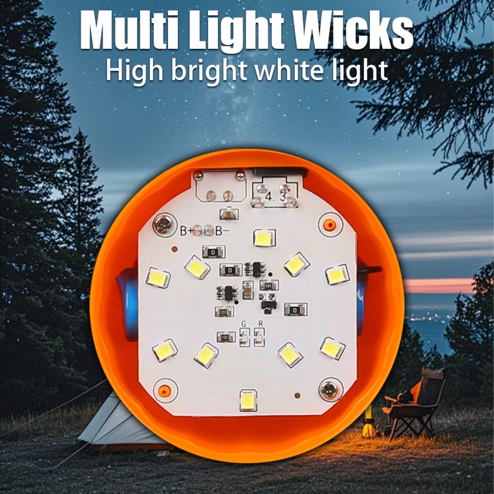 Lámpara portátil para acampar, - Outdoor Camping Light Portable reseña y precio