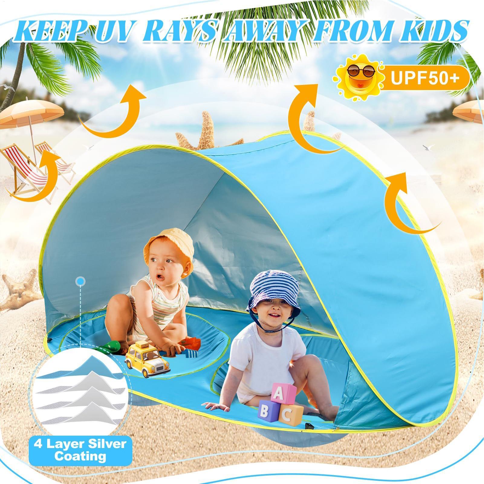 Carpa de playa para niños con  - Outdoor Camping Bug Zapper reseña y precio