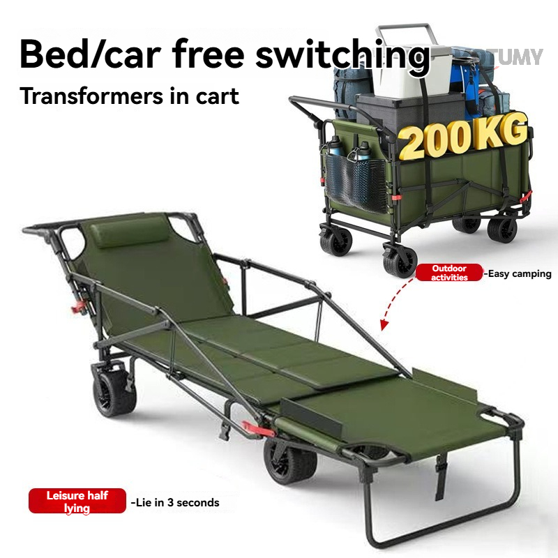 Carrito de Camping Plegable co - Outdoor Camping Trolley reseña y precio