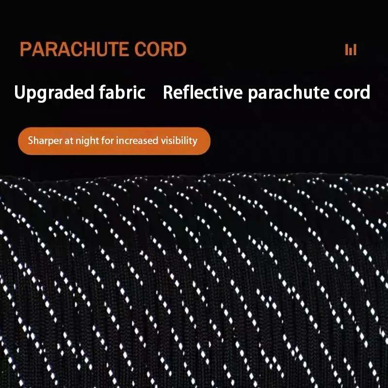 Paracord reflectante 550, cuer - Outdoor Camping Extension Cord reseña y precio