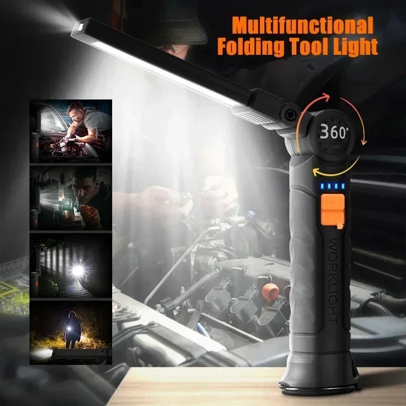 Linterna LED COB portátil, luz - Outdoor Camping Light Portable reseña y precio