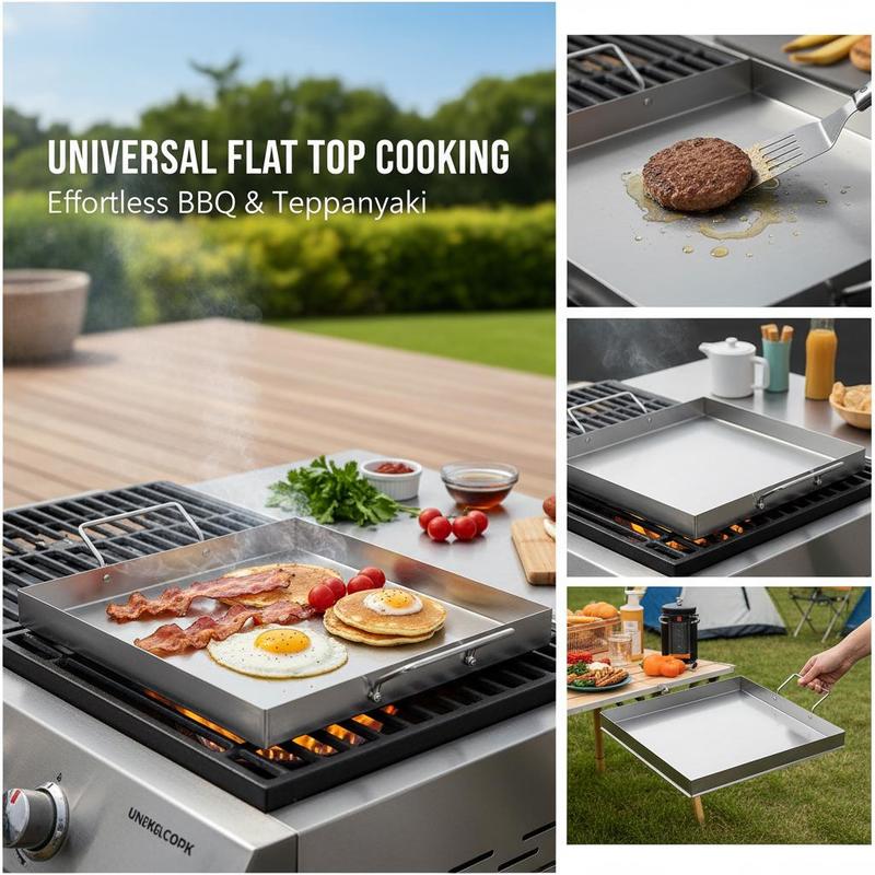 Plancha universal de superfici - Camp Cooking Set reseña y precio
