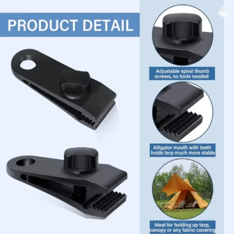 5/10/20/50 Piezas de Clips Res - Outdoor Camping Extension Cord reseña y precio