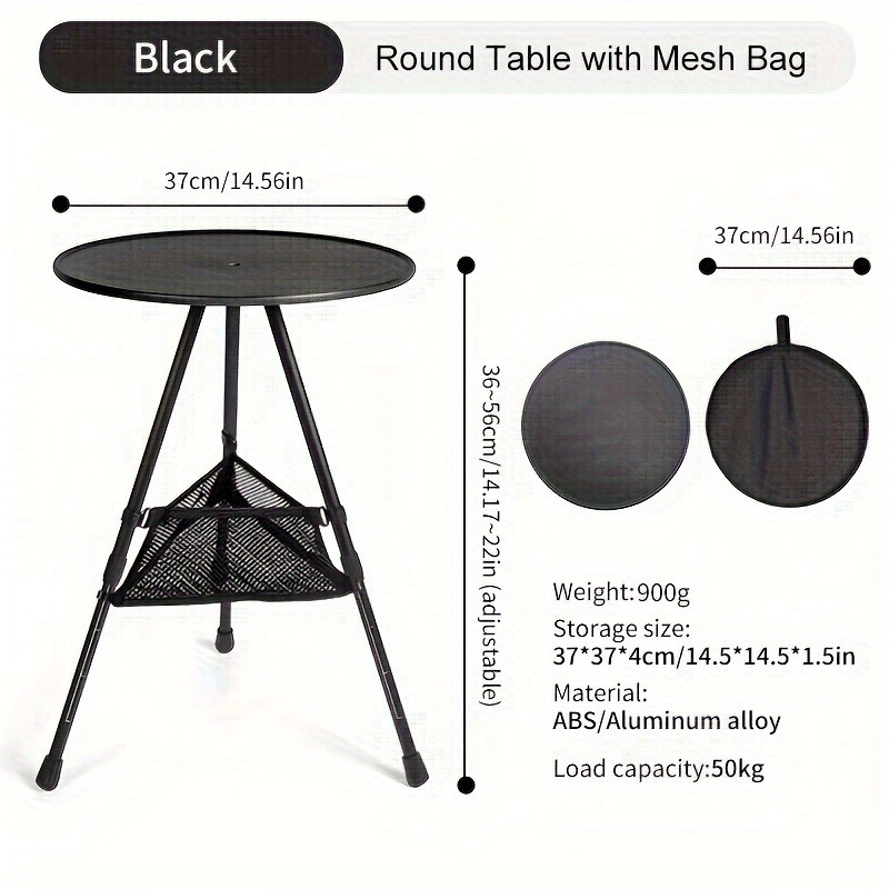 Mesa de pesca plegable para pl - Outdoor Camping Table reseña y precio