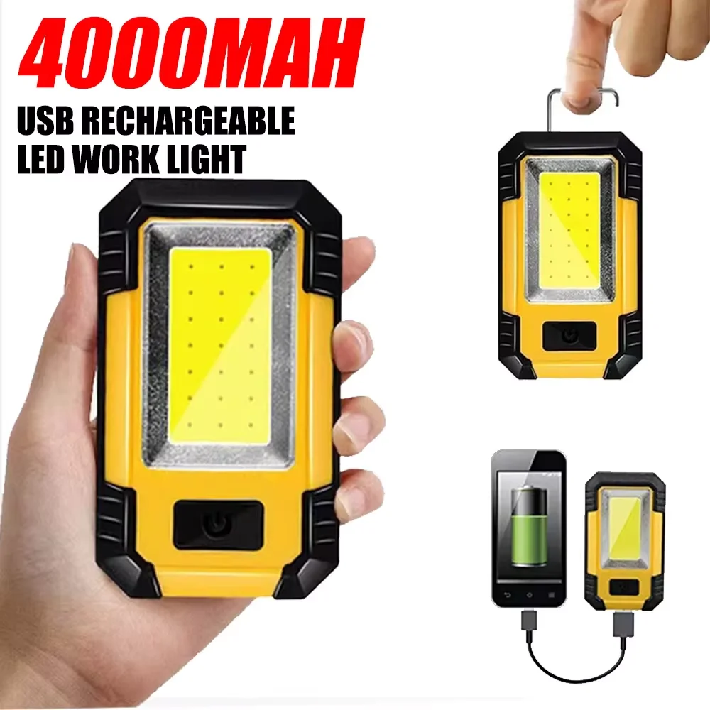 Linterna de Trabajo Recargable - Outdoor Camping Light Portable reseña y precio