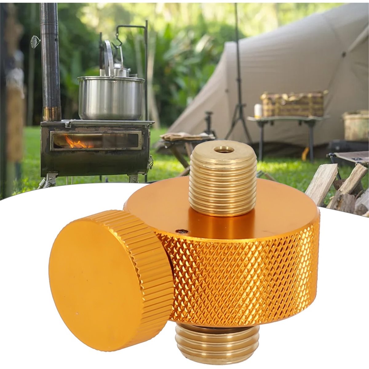 Adaptador de Gas para Camping  - Outdoor Und Camping Messe reseña y precio