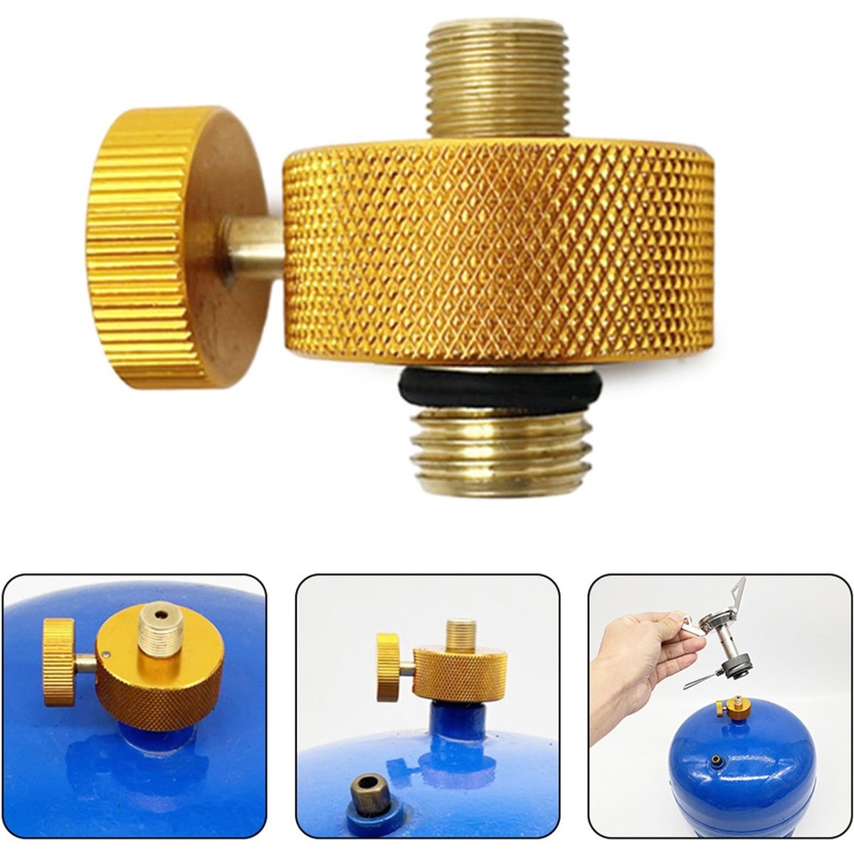 Adaptador de Gas para Camping  - Outdoor Und Camping Messe reseña y precio