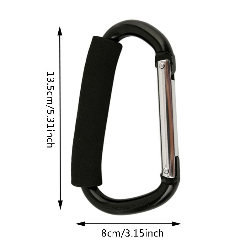 Mosquetón Grande de 135 mm x 8 - Outdoor Camping Shop reseña y precio