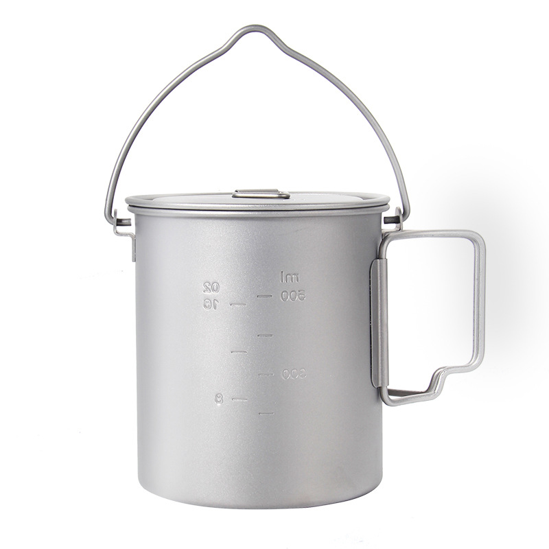 Olla de titanio para Picnic al - Camp Cooking Set reseña y precio