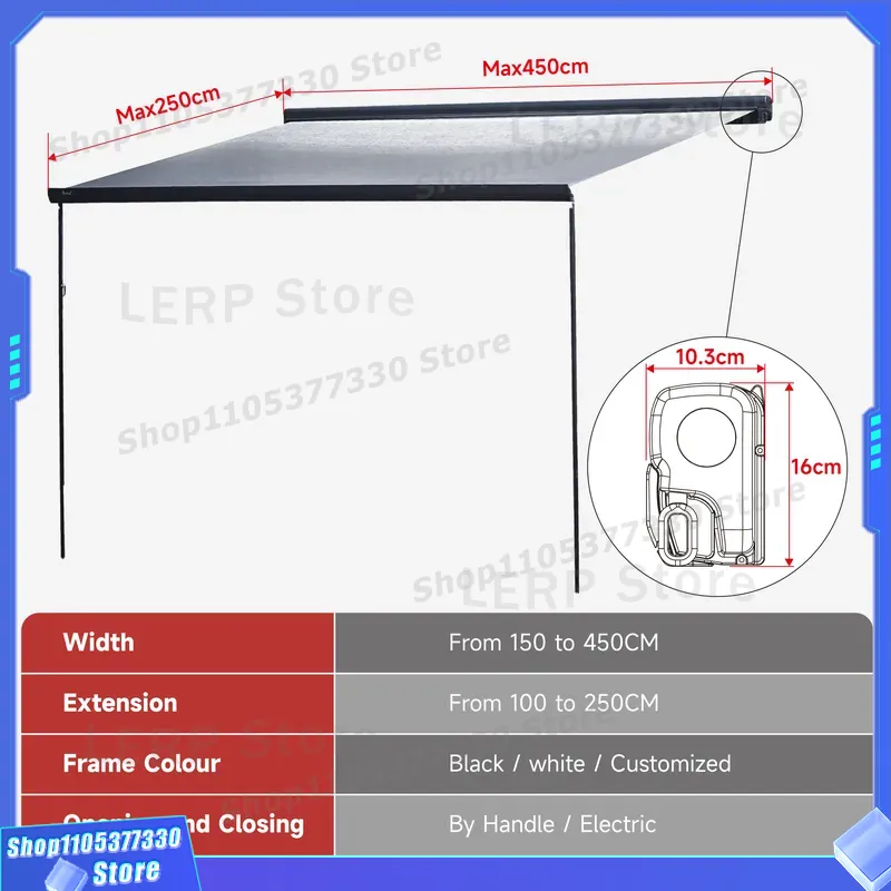 Toldo para RV W5500 de Control - Outdoor Camping Vehicle Wagon reseña y precio