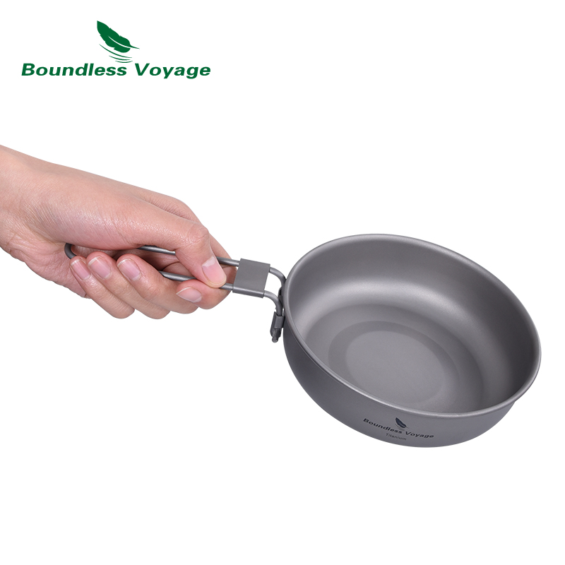 Sartén de titanio ultraligera  - Camp Cooking Set reseña y precio
