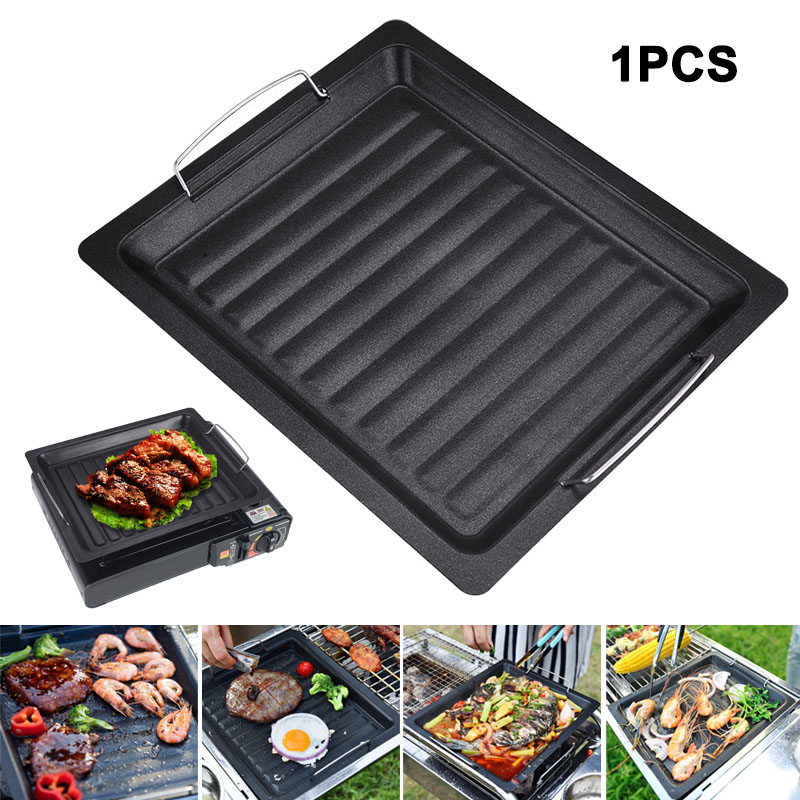 Sartén cuadrada gruesa para ex - Camp Cooking Set reseña y precio