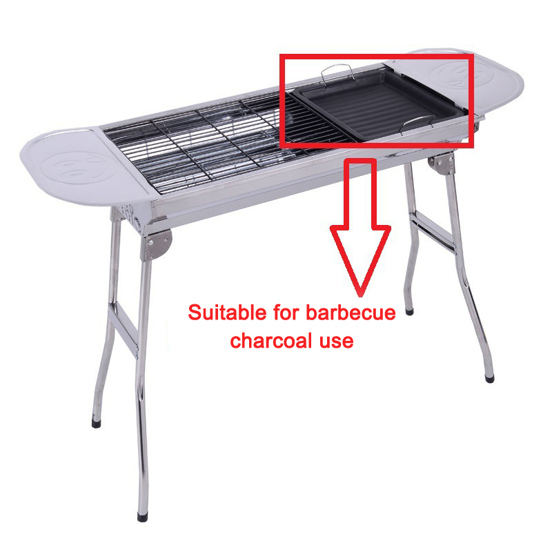 Sartén cuadrada gruesa para ex - Camp Cooking Set reseña y precio