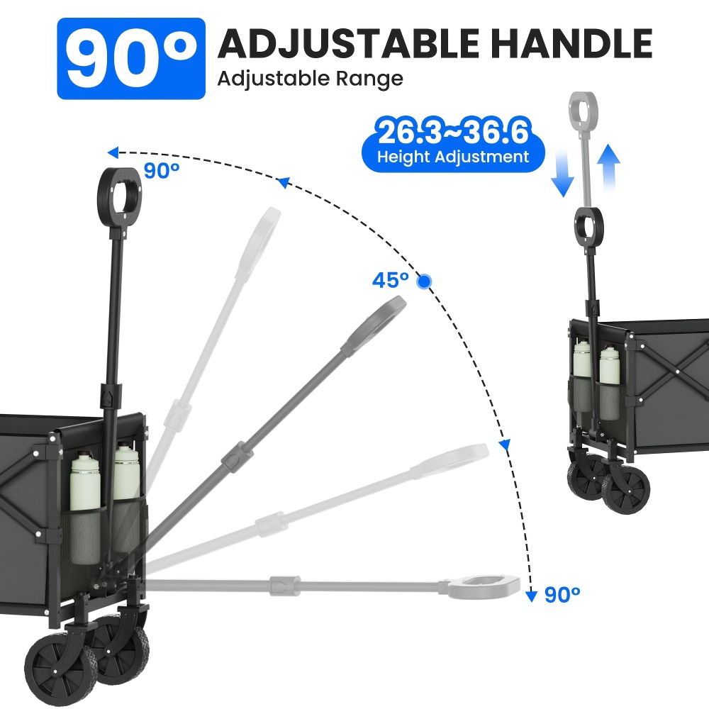 Carro de Jardín Plegable con C - Outdoor Camping Shop reseña y precio