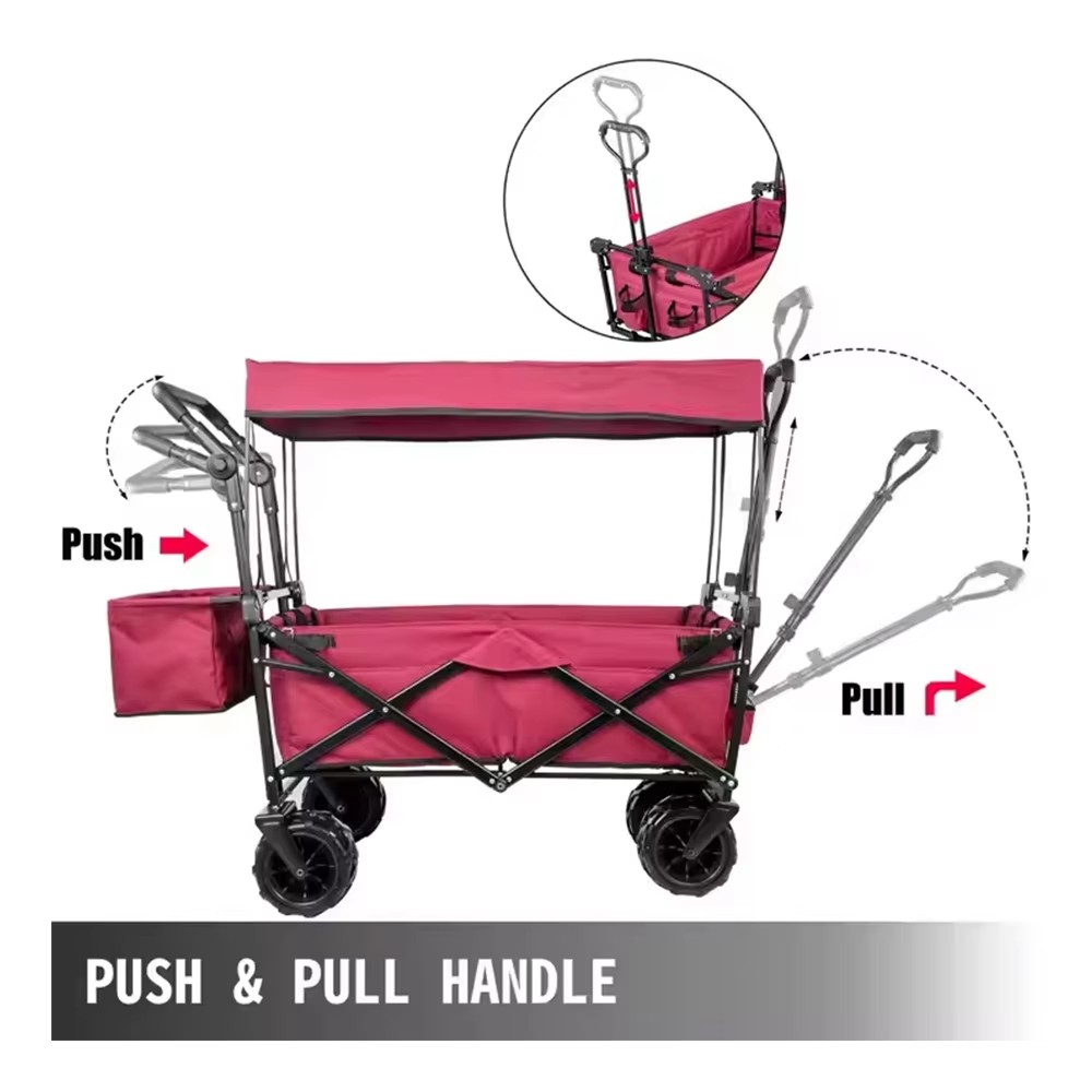 Carrito Plegable Portátil de G - Outdoor Camping Vehicle Wagon reseña y precio
