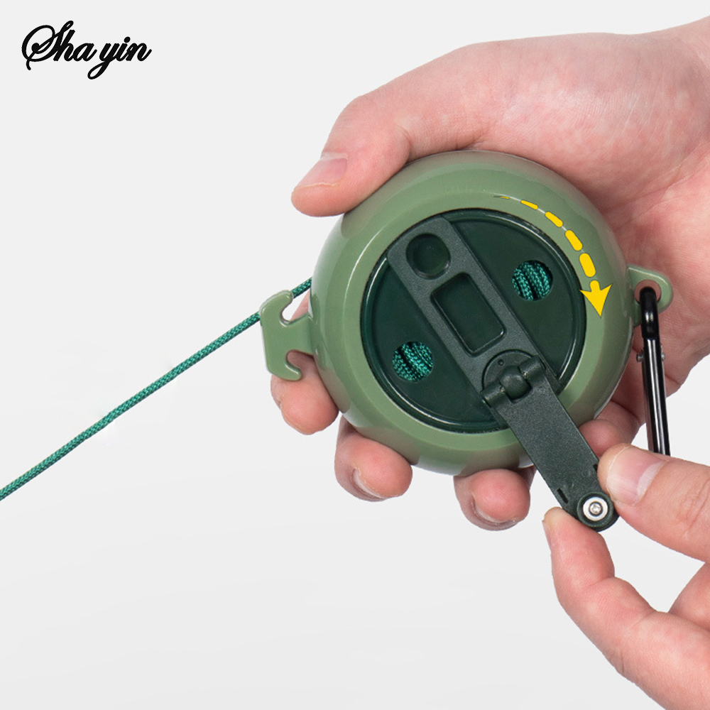 Tendedero retráctil de 10M par - Camping Outdoor Clothing reseña y precio