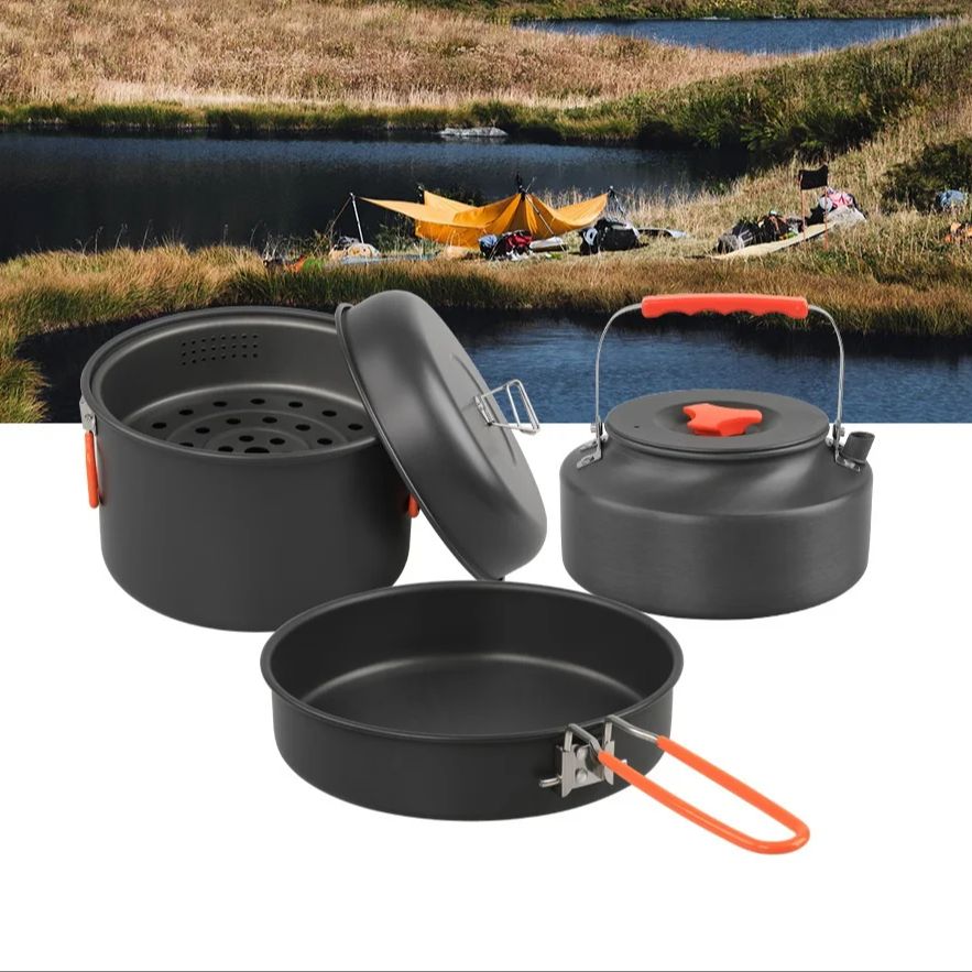 Juego de utensilios de cocina  - Camp Cooking Set reseña y precio