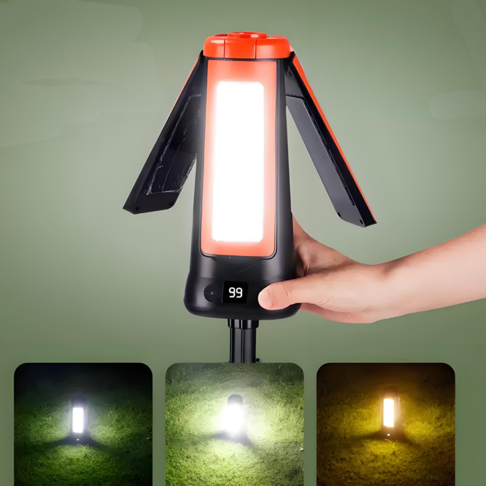 Lámpara de Camping Telescópica - Outdoor Camping Light Portable reseña y precio