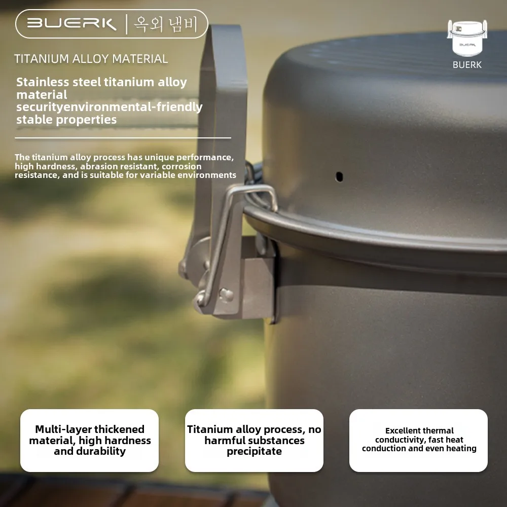 Olla multifuncional para cocin - Camp Cooking Set reseña y precio