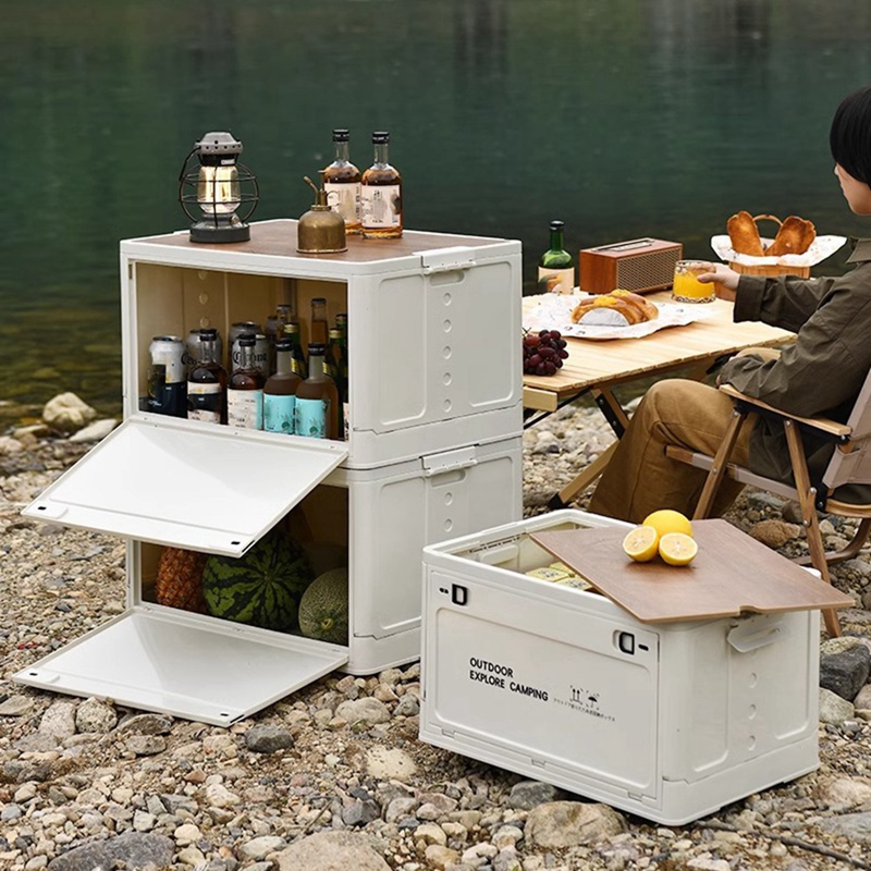 Caja de almacenamiento de mesa - Outdoor Camping Table reseña y precio