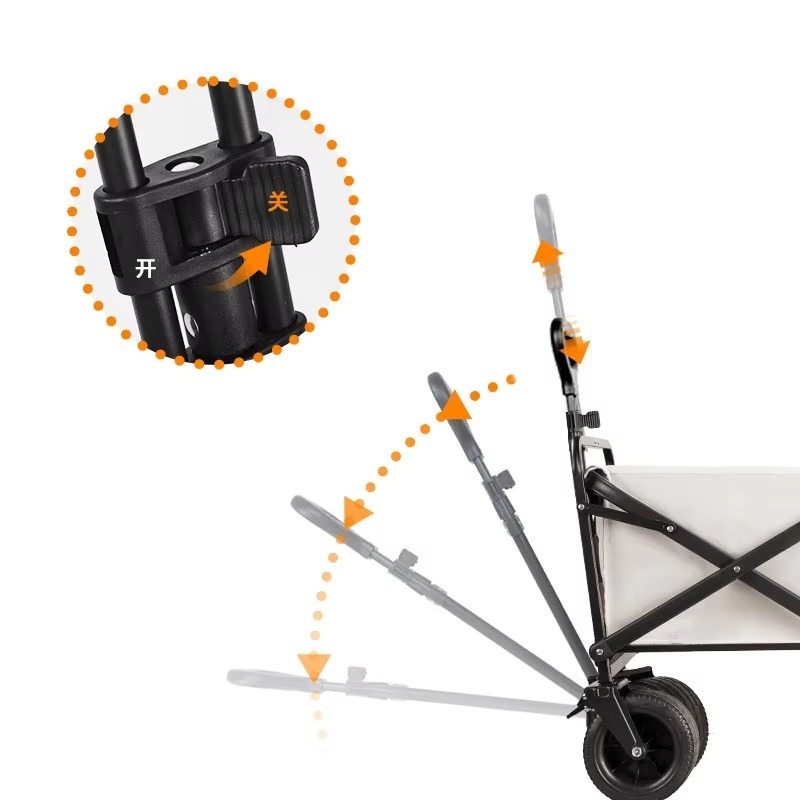 Carrito Plegable de Acero Port - Outdoor Camping Vehicle Wagon reseña y precio