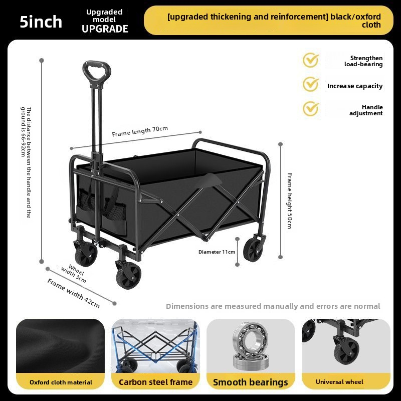 Carrito Plegable para Campamen - Outdoor Camping Trolley reseña y precio