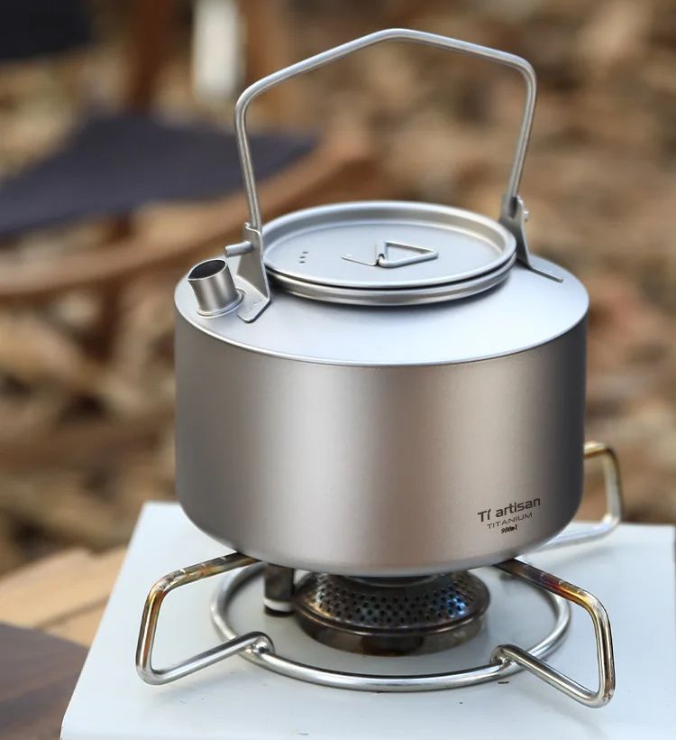 Hervidor de agua para acampar, - Camp Cooking Set reseña y precio