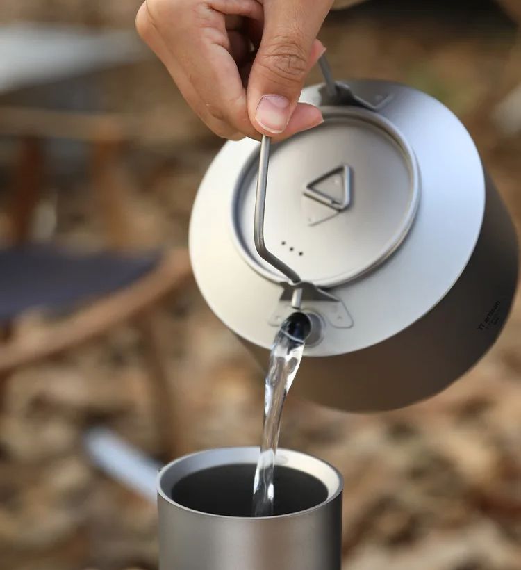 Hervidor de agua para acampar, - Camp Cooking Set reseña y precio
