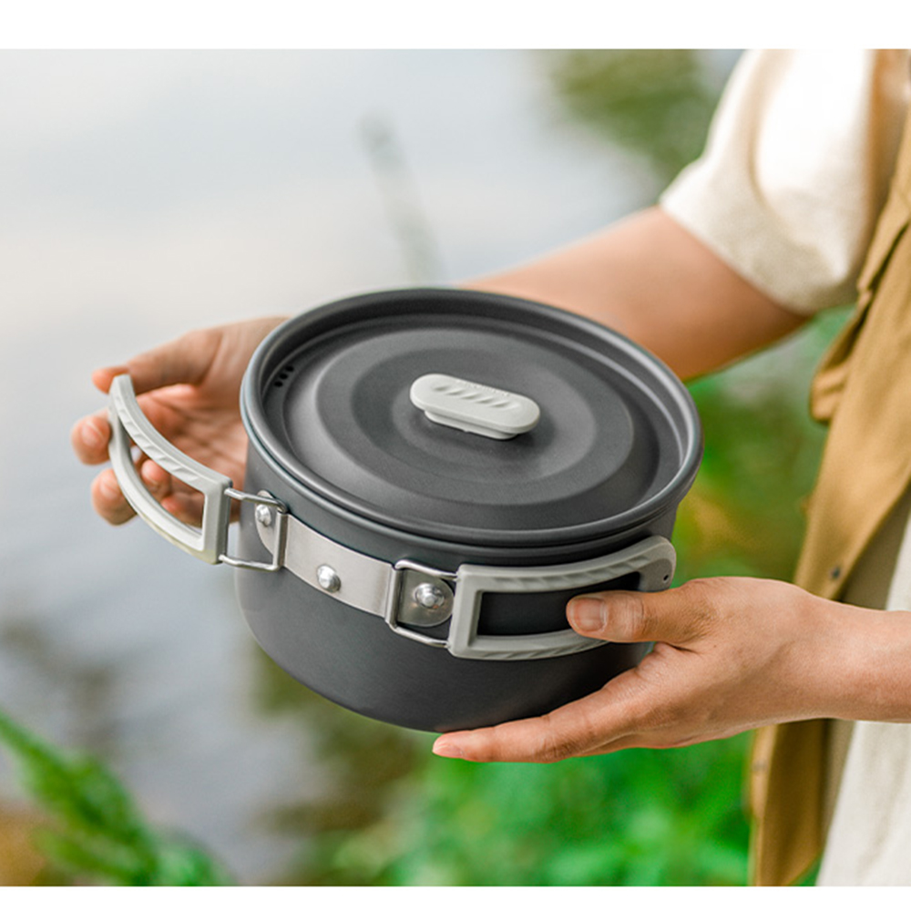 Naturehike-Juego de ollas al a - Camp Cooking Set reseña y precio