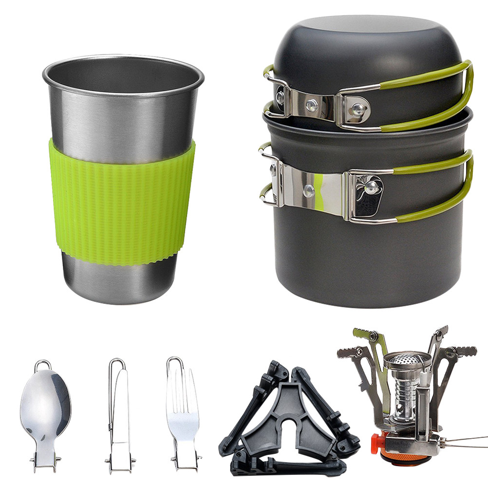 Juego de Utensilios de Cocina  - Camp Cooking Set reseña y precio