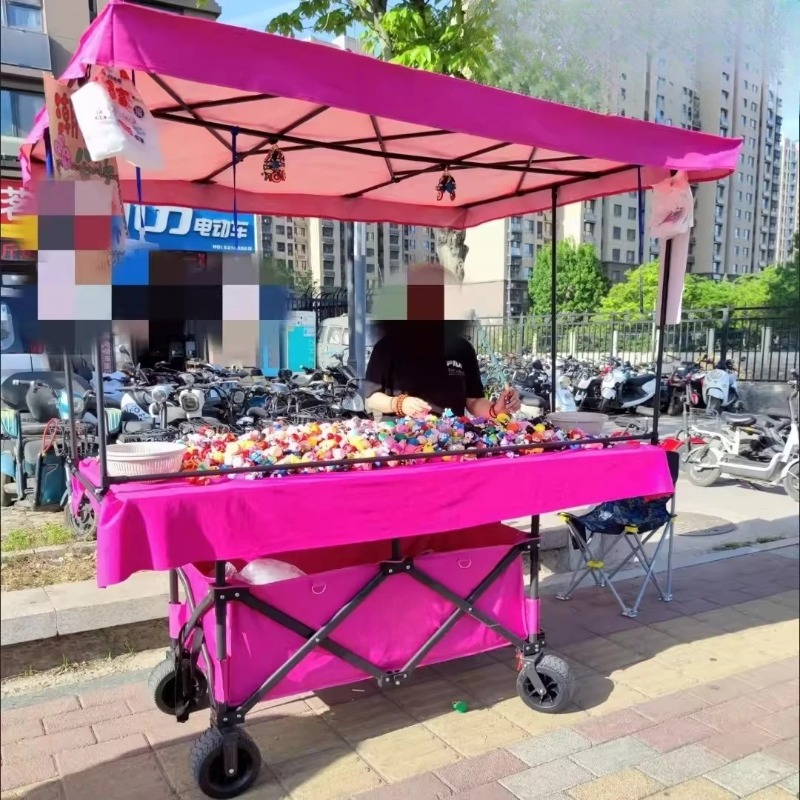 Carrito de Venta Ambulante con - Outdoor Camping Trolley reseña y precio